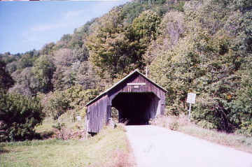 Cilley Bridge. Photo by Liz Keating, September 22, 2005
